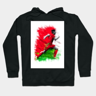 Gareth Bale - Wales - Football Artwork Hoodie